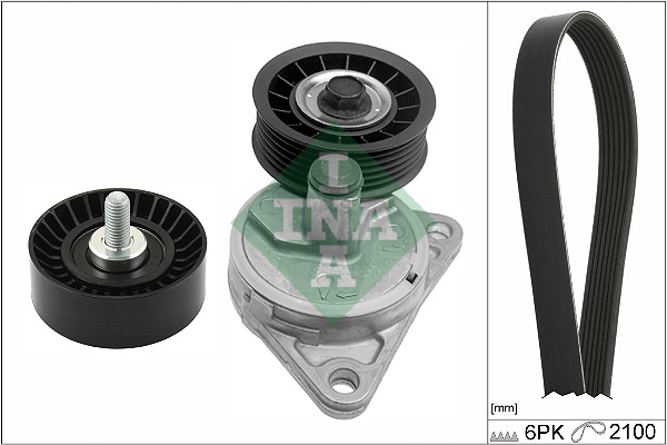 V-Ribbed Belt Set - 529 0385 10 Schaeffler INA