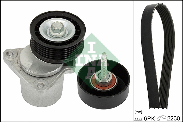 Kit Cinghie Poly-V - 529 0394 10 Schaeffler INA