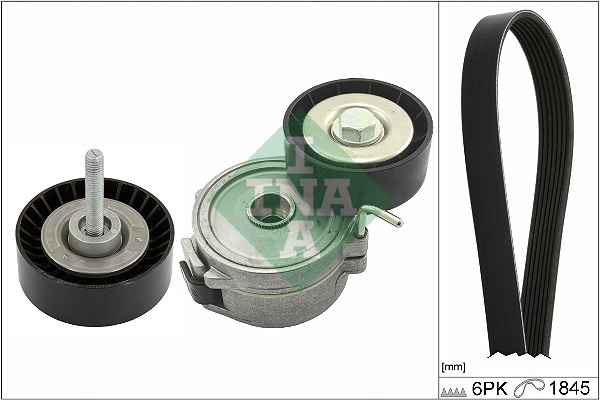 Kit Cinghie Poly-V - 529 0395 10 Schaeffler INA