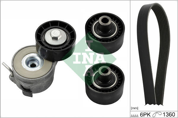 Kit Cinghie Poly-V - 529 0404 10 Schaeffler INA