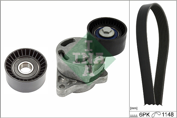 Kit Cinghie Poly-V - 529 0407 10 Schaeffler INA