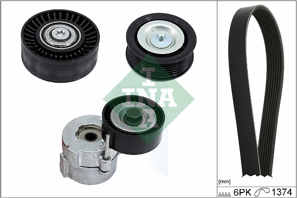 Поликлиновой ременный комплект - 529 0417 10 Schaeffler INA