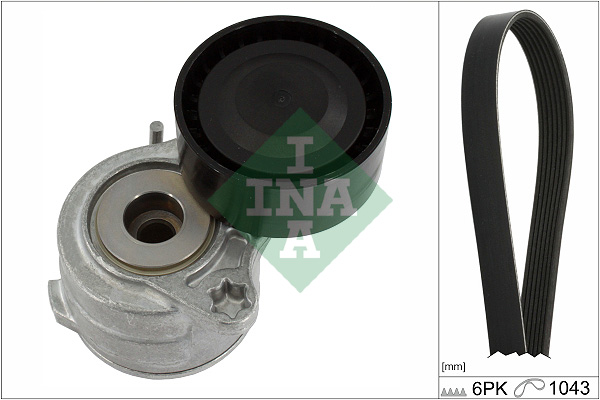 Поликлиновой ременный комплект - 529 0419 10 Schaeffler INA