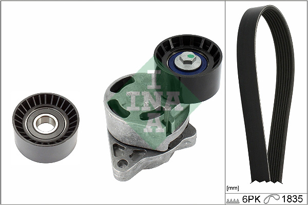 Kit Cinghie Poly-V - 529 0436 10 Schaeffler INA