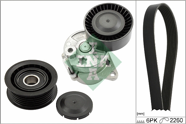 Kit Cinghie Poly-V - 529 0450 10 Schaeffler INA