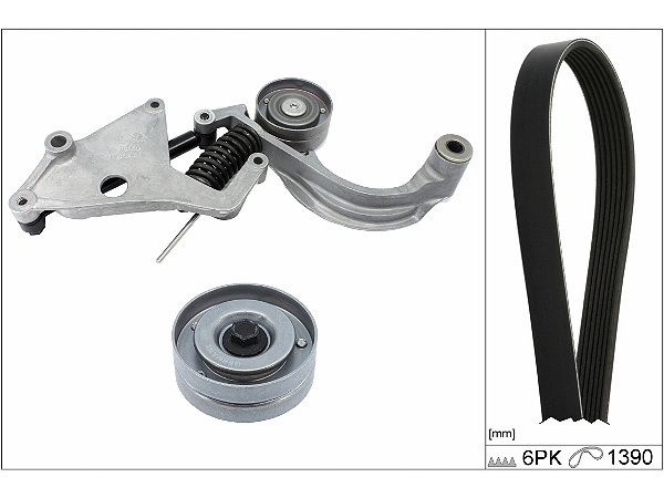 Kit Cinghie Poly-V - 529 0457 10 Schaeffler INA