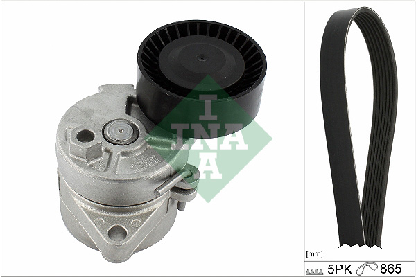 Kit Cinghie Poly-V - 529 0458 10 Schaeffler INA