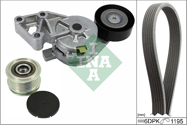 V-Ribbed Belt Set - 529 0465 20 Schaeffler INA