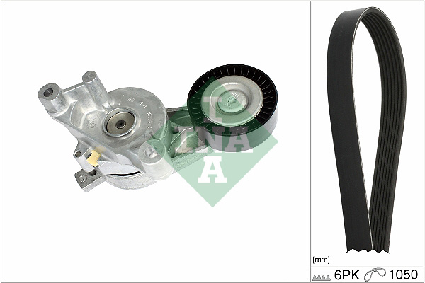 Kit Cinghie Poly-V - 529 0468 10 Schaeffler INA