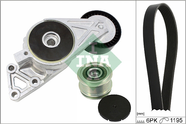V-Ribbed Belt Set - 529 0470 20 Schaeffler INA