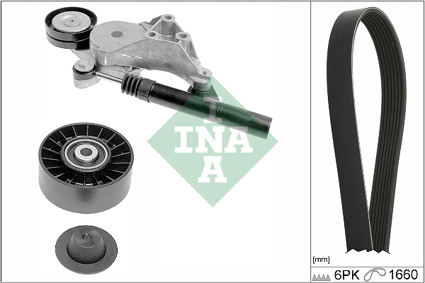 V-Ribbed Belt Set - 529 0471 10 Schaeffler INA