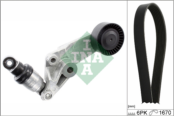 V-Ribbed Belt Set - 529 0474 10 Schaeffler INA