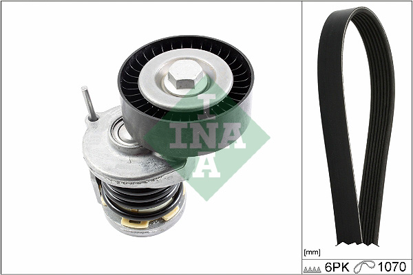 Kit Cinghie Poly-V - 529 0475 10 Schaeffler INA