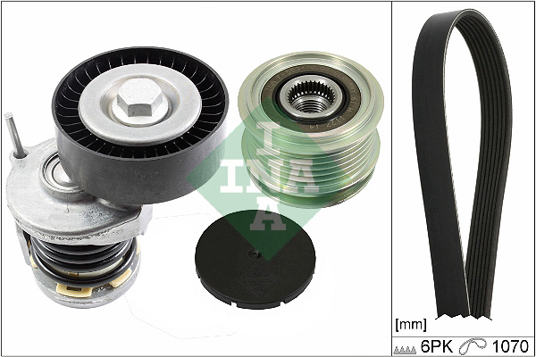 Kit Cinghie Poly-V - 529 0475 20 Schaeffler INA