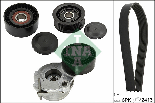 Keilrippenriemensatz - 529 0484 10 Schaeffler INA