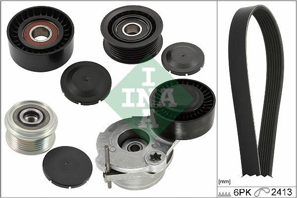 V-Ribbed Belt Set - 529 0484 20 Schaeffler INA