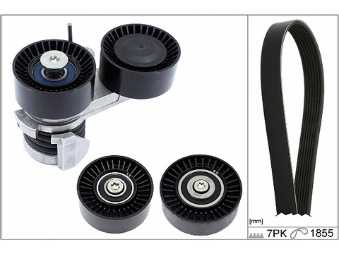 Kit Cinghie Poly-V - 529 0495 10 Schaeffler INA