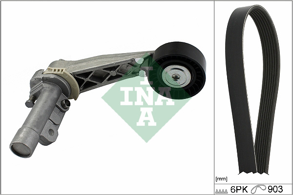 V-Ribbed Belt Set - 529 0504 10 Schaeffler INA