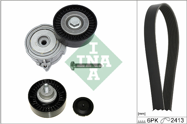 V-Ribbed Belt Set - 529 0509 10 Schaeffler INA