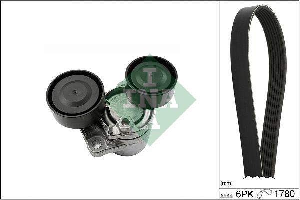 Kit Cinghie Poly-V - 529 0510 10 Schaeffler INA