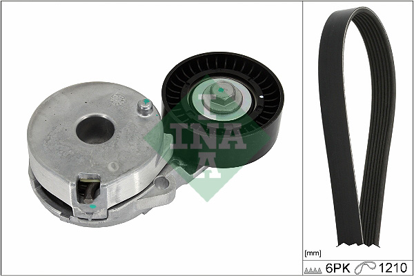 V-Ribbed Belt Set - 529 0512 10 Schaeffler INA