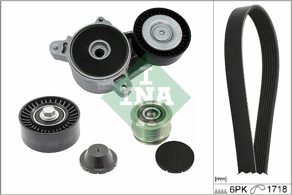 V-Ribbed Belt Set - 529 0515 20 Schaeffler INA