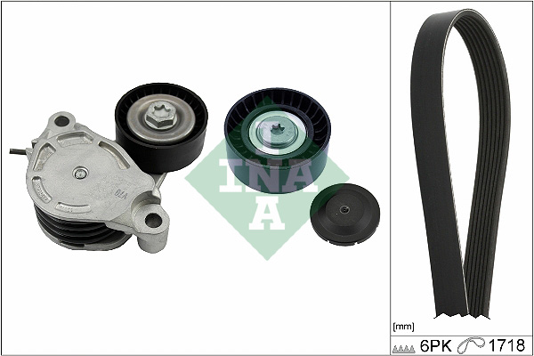 Поликлиновой ременный комплект - 529 0516 10 Schaeffler INA