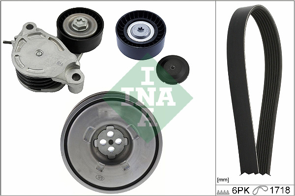 V-Ribbed Belt Set - 529 0516 20 Schaeffler INA
