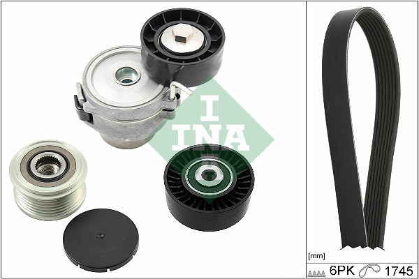 Keilrippenriemensatz - 529 0518 20 Schaeffler INA