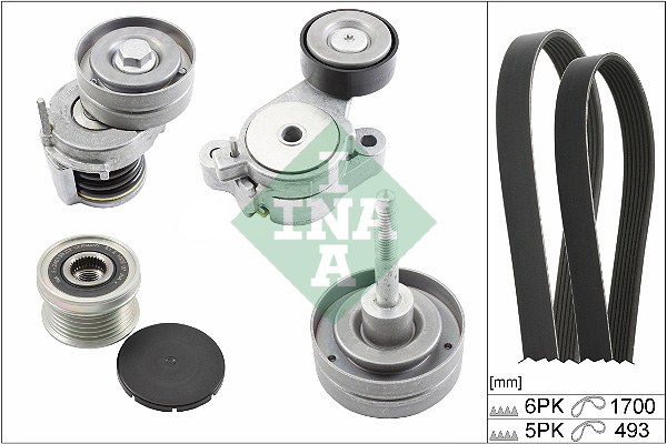 Kit Cinghie Poly-V - 529 0519 20 Schaeffler INA