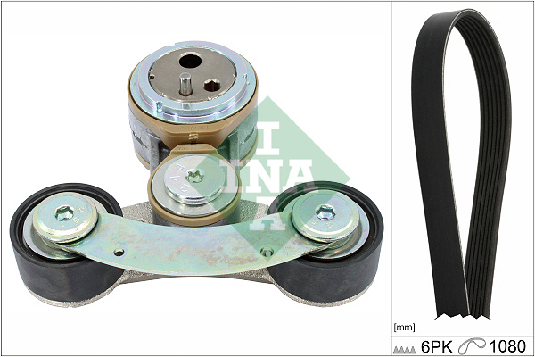 Kit Cinghie Poly-V - 529 0537 10 Schaeffler INA