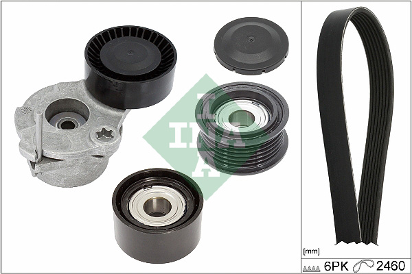 V-Ribbed Belt Set - 529 0538 10 Schaeffler INA