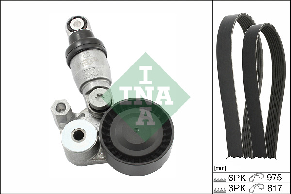 V-Ribbed Belt Set - 529 0540 10 Schaeffler INA