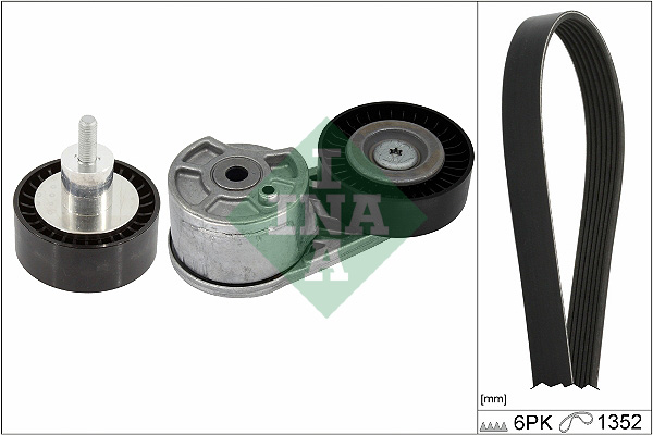 Kit Cinghie Poly-V - 529 0549 10 Schaeffler INA