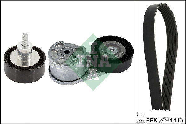 V-Ribbed Belt Set - 529 0550 10 Schaeffler INA