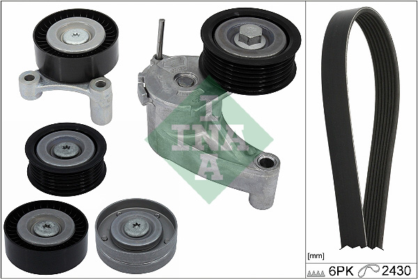 V-Ribbed Belt Set - 529 0554 10 Schaeffler INA