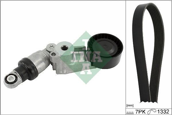 V-Ribbed Belt Set - 529 0555 10 Schaeffler INA