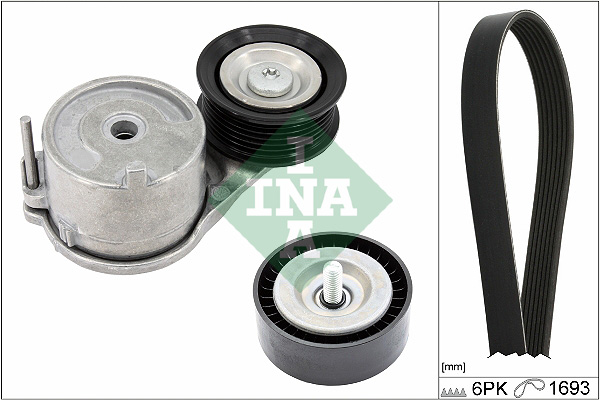 V-Ribbed Belt Set - 529 0562 10 Schaeffler INA