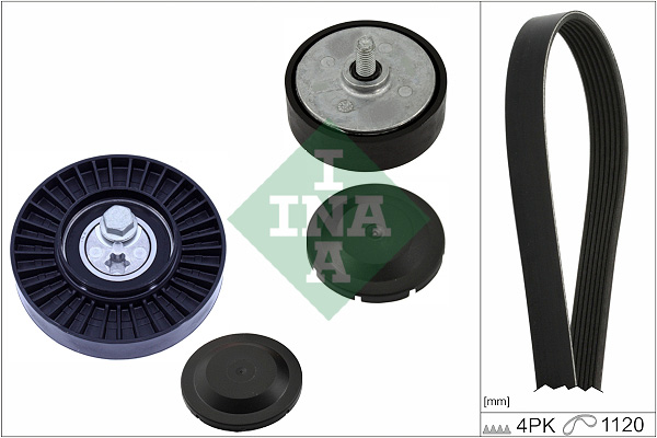 V-Ribbed Belt Set - 529 0570 10 Schaeffler INA
