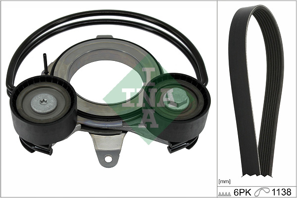 V-Ribbed Belt Set - 529 0571 10 Schaeffler INA