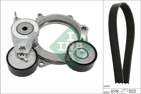 V-Ribbed Belt Set - 529 0574 10 Schaeffler INA