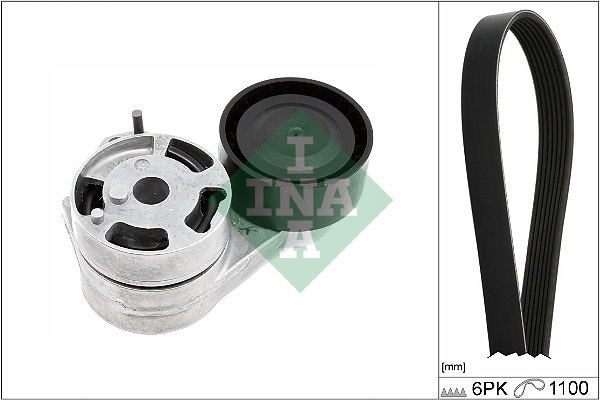 V-Ribbed Belt Set - 529 0576 10 Schaeffler INA