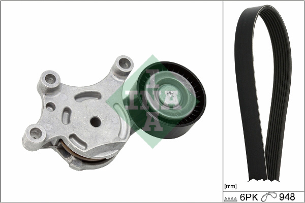 Kit Cinghie Poly-V - 529 0577 10 Schaeffler INA