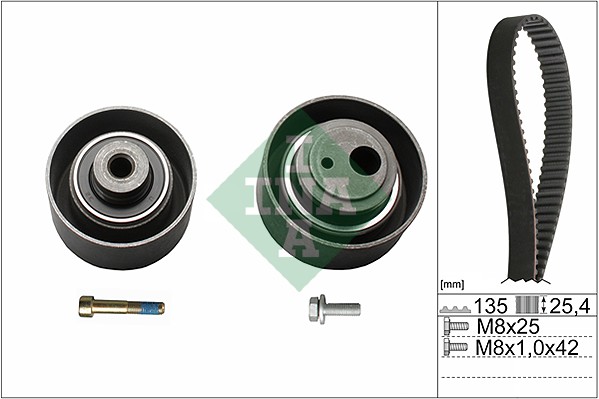 Timing Belt Set - 530 0055 10 Schaeffler INA