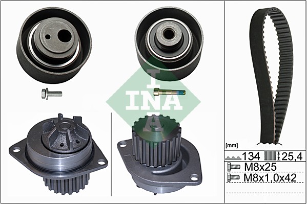 Water Pump & Timing Belt Set - 530 0055 30 Schaeffler INA