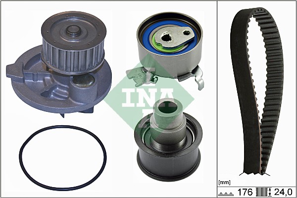 Water Pump & Timing Belt Set - 530 0079 30 Schaeffler INA
