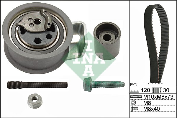Timing Belt Set - 530 0091 10 Schaeffler INA