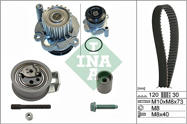 Water Pump & Timing Belt Set - 530 0091 31 Schaeffler INA