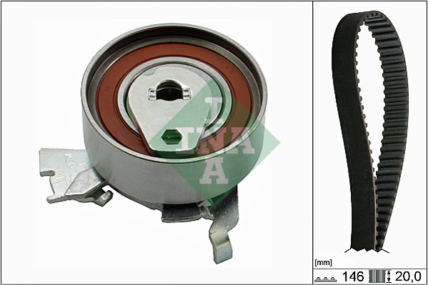 Timing Belt Set - 530 0147 10 Schaeffler INA