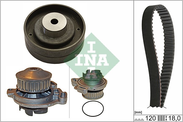 Pompa acqua + Kit cinghie dentate - 530 0151 30 Schaeffler INA